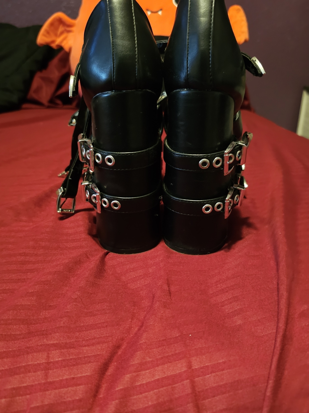 Lamoda-Black Platform Heel size 8 - Picture 4 of 5